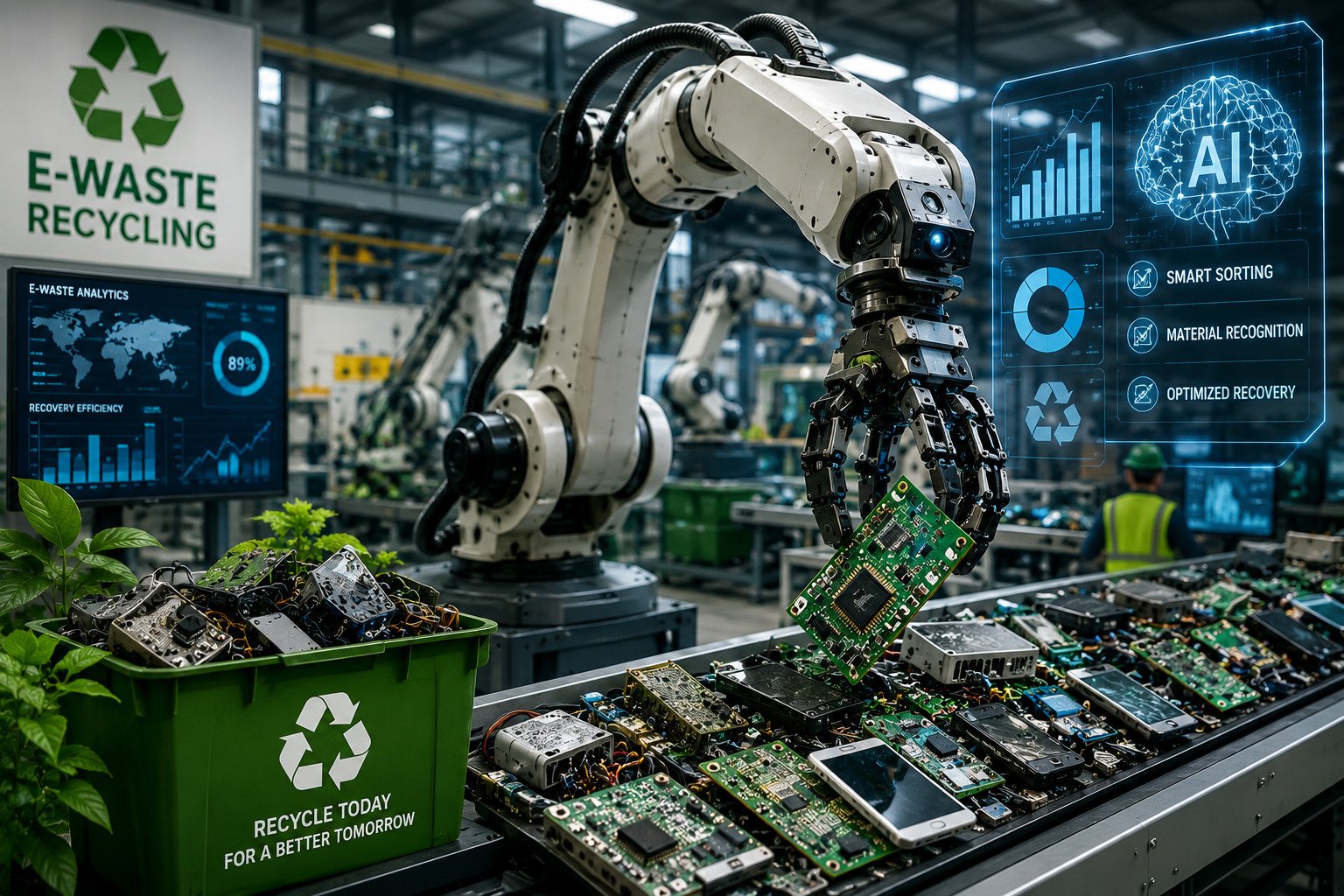 How AI Is Improving E-Waste Recycling India