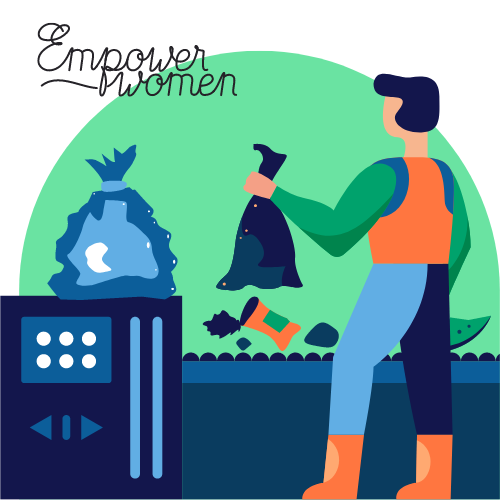 Empowering Women through Waste Management